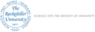 The rockefeller University science for the benefit of humanity logo