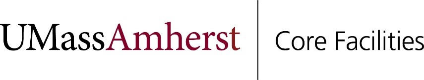 umass amhersy core facilities logo
